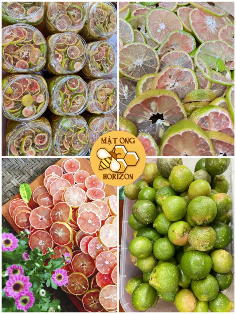 Chanh đào ngâm mật ong - Thần dược trị ho cho bé 11 Image