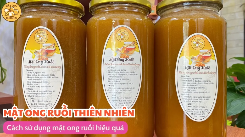 Mật ong ruồi có tốt không? Tác dụng và cách sử dụng hiệu quả 12 Cách sử dụng mật ong ruồi hiệu quả